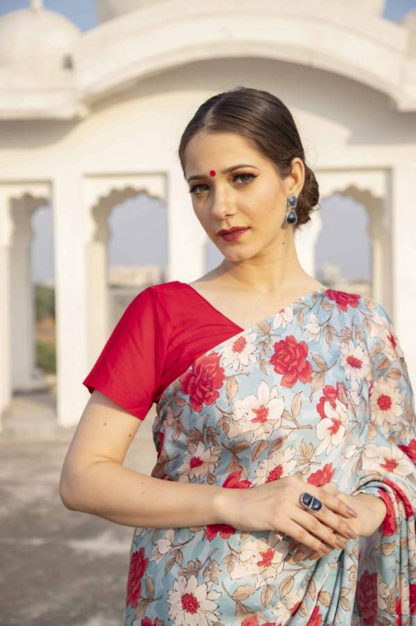 Nimki 5 Latest Ethnic Wear Fancy Satin Digital Printed Saree Collection